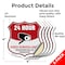 Signmission 24 Hour Surveillance Shield Sign Video S, 4 inch X 4 inch, Vinyl Decal, 5PK SHI-D-5PACK-4-348 - alternate 6