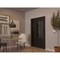 Vdomdoors Aluminum Door Iron 0101 Black Entry Steel Metal Classic Painted 52 x 80 (36+16 x 80)-Left Inswing IRON0101EXD-BLK-W36+16xH80-LH-I - alternate 4