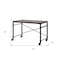 Homeroots 47" Brown and Black Writing Desk 491527 - alternate 5