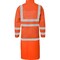 Ironwear 49" Waterproof Reflective Hi Vis Raincoat with Detachable Hood, Small 9220-O-ST-SM - alternate 2
