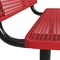 Leisure Craft Leisure Craft 6 FT Outdoor Bench with Back, Portable, Red B6WBP-RED - alternate 5