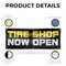 Signmission Tire Shop Now Open, 24 Inch x 72 Inch, Vinyl Banner B-72-30892 - alternate 3