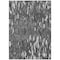 Homeroots 8' X 10' Gray And Ivory Abstract Washable Indoor Outdoor Area Rug 612668 - alternate 7