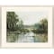 Homeroots Stillwater Lakeside Reflections Gold Framed Wall Art 558342 - alternate 4