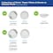 Dixie Disposable Paper, Plate, Round, 8-1/2 in , Pathways, PK1000 UX9PATH - alternate 12