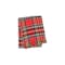 Homeroots 55" X 70" Red Black And White Plaid Cotton Blend Plaid Throw Blanket with Fringe 702224 - alternate 5