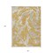 Homeroots 8' X 10' Gold Gray And Ivory Abstract Washable Indoor Outdoor Area Rug 600087 - alternate 6