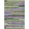Homeroots 5' X 8' Moss Green Olive Green And Purple Striped Washable Indoor Outdoor Area Rug 613267 - alternate 9