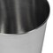 Happimess Nolan Modern Classic Smooth Steel 2-Gallon Wastebasket, Brushed Steel HPM1113C - alternate 5