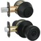 Steel Pro Matte Black Tulip 1-Cylinder Deadbolt & Door Knob Entry Combo BRX9B91B - alternate 2