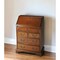 Homeroots 26" Brown Solid Wood Secretary Desk With Five Drawers 389424 - alternate 5