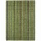 Homeroots 5' X 8' Green Gold And Gray Striped Washable Indoor Outdoor Area Rug 616371 - alternate 8