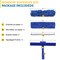 Bison Life 2-in-1 Window Squeegee Cleaning Kit, 2 Reusable 12" Sleeves, Glass Cleaning Tool Combo BLZ-WSQC-1 - alternate 7