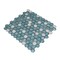 Apollo Tile Blue 10.8 in x 11.5 in Glass Glossy, Matte Floor and Wall Mosaic Tile 8.63 sqft/case, 10PK APLAHX8804A - alternate 6