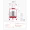 Vevor Fruit and Apple Crusher for Wine Cider Making 1.8 Gal/7L Stainless Steel LD-OM7 - alternate 4