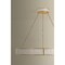 Hudson Valley Lighting Halcott 1 Light Chandelier in Vintage Gold Leaf Finish 6942-VGL - alternate 3
