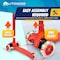 Outdoorcruiser Outdoor Cruiser 3-Wheel Kids Scooter, Lean-to-Steer, LED Wheels, Adjustable, Red, Ages 3-8 OCKSRED - alternate 5