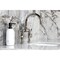 Kingston Brass Bridge Bathroom Faucet with Brass Pop-Up, Polished Nickel KS2176TKL - alternate 4