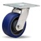 Hamilton Medium Service Swivel Caster, 5" x 2" Ergo-Glide Polyurethane (85A) on Cast Iron Wheels S-MS-5SPB - alternate 1