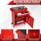 Wrightmaster 5-Drawer Rolling Tool Chest Combo with Wheels, Detachable Storage Cabinet and Double Locking System ZoroT245D385R - alternate 5