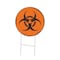 Signmission 24 in Height, 0.04 in Width, Corrugated Plastic, C-24-CIR-DS-WS-Biohazard, C-24-CIR-DS-WS-Biohazard C-24-CIR-DS-WS-Biohazard - alternate 1