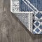 Jonathan Y Marokko Diamond Tribal Medallion Blue/Ivory 2 ft. x 8 ft. Indoor/Outdoor Runner Rug SMB127D-28 - alternate 7