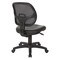 Office Star Products EM Series Mesh Screen Back Task Chair with Vinyl Seat, Black em2910v - alternate 8
