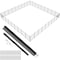 Vevor Pool Fence 4 x 108 FT Removable Pool Fences for Inground Pools Outdoor NLSSHL4108 - alternate 1