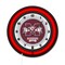 Holland Bar Stool Mississippi State University 19 Double Neon Wall Clock Clk19BK - alternate 1