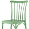 Homeroots Set of Four 22" Green Heavy Duty Plastic Outdoor Stacking Dining Chairs 565183 - alternate 4