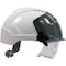 Jsp Type I, Vented Industrial Safety Helmet w/Lightweight ABS Shell, Integrated ANSI Z87.1 Eye Protection 280-EVLV-01S - alternate 3