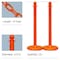 Mr. Chain Safety Orange Medium Duty Stanchion & Chain Kit (2-Pack) 71112-2 - alternate 1