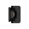 Amerock 1/2in 13mm Overlay Double Demountable Matte Black Cabinet Hinge, 1 Pair BPR8704FB - alternate 1