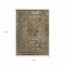 Homeroots 5' X 8' Brown And Denim Blue Medallion Washable Indoor Outdoor Area Rug 616047 - alternate 9