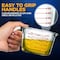 Nutrichef High Borosilicate Glass Measuring Cup with Customized Decal Scale, 500 ml, Safe to Use in Microwave NCGLMES50 - alternate 4