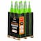 Xpose Safety Traffic Safety Cone, 28 in, PVC, Dual 6 in & 4 in Reflective Collar, Lime Green, Half Pallet, PK150 LTC28-64-HP150-X - alternate 1
