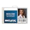 Sicurix Badge Dispensers, Horizontal, Translucent, 25PK 68110 - alternate 1