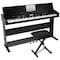 Alesis 88-Key Digital Piano Package with Stand and Adjustable Bench VIRTUEBLACK - alternate 1