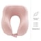 Home-Complete Travel Pillow Memory Foam Pillow with Washable Cover Neck Pillows for Sleeping, Pink HT-PILLOW2-PNK - alternate 6