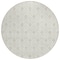 Homeroots 8' Ivory And Beige Round Geometric Washable Indoor Outdoor Area Rug 595747 - alternate 5