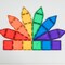 Connetix Magnetic Tiles Rainbow Mini Pack, 24-Piece Set CT-R-00024-MI - alternate 8