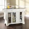 Crosley Lafayette Granite Top Full Size Kitchen Island/Cart KF30004BWH - alternate 6