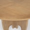 Homeroots 59" Brown Solid Wood Pedestal Base Round Top Dining Table 604027 - alternate 10