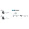 Blu Shield U-BLoX 3812 - High-Pressure 3/8in. & 1/2in. NPT Connection Kit, 6,000 PSI TTPW3806-UB3812 - alternate 4