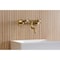 Kingston Brass Double-Handle Wall Mount Bathroom Faucet, Brushed Brass KS2117AX - alternate 6