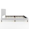 Martha Stewart Britta King Upholstered Platform Bed w/Rounded Headboard, Piped Detailing/Cushioned Siderails, Gray TW-3WDB01-K-GY-MS - alternate 8