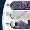 Jonathan Y Primrose Art Nouveau Floral Border Non-Slip Machine-Washable Green/Pink 2 ft. x 8 ft. Runner Rug BTF100B-28 - alternate 5