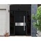 Vdomdoors Steel Door Deux 6072 Black Enamel 2 Sidelight and Transom Window Sidelite Entry Door Painted W14+36 DEUX6072EXD-BLK-W14+36+14 x H80+16-LH-I - alternate 4