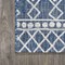 Jonathan Y Kafel Tribal Bohemian Blue/Ivory 2 ft. x 10 ft. Indoor/Outdoor Runner Rug SMB130D-210 - alternate 6