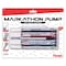 Pentel Markathon Pump Dry Erase Marker, Chisel Tip, Assorted Colors, 4-Pack with Eraser MWL6SXBP4MKIT - alternate 1